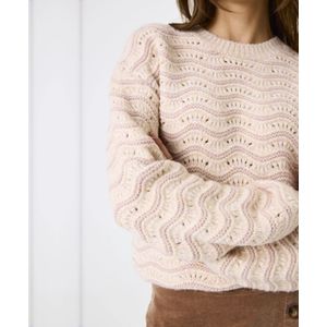 GARCIA - Effen Trui - Bruin - Lange Mouw