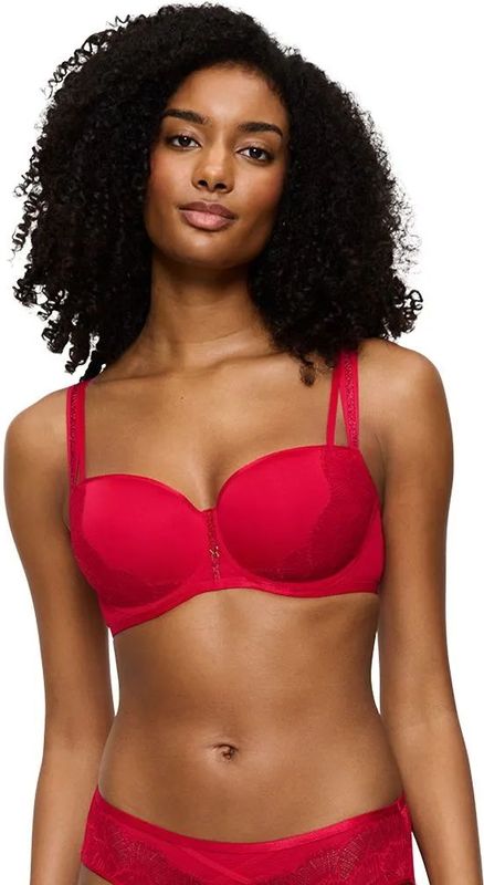 Balconette-beha met beugel en lichte, ademende spacer-cups