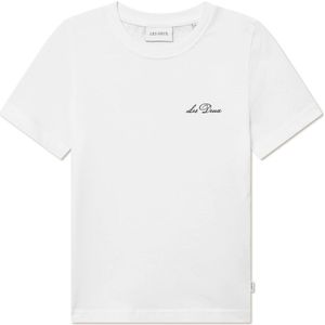 Les Deux T-Shirt - Westzijde - Wit m. Print - Les Deux - 5-6 jaar (110-116) - T-Shirts