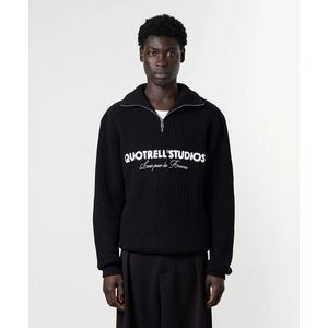Quotrell - Jace Studio Sweater - Zwart - Vesten