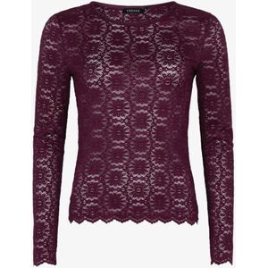 Ydence - WS2527 Loiza - Top - Zwart - Lange Mouw