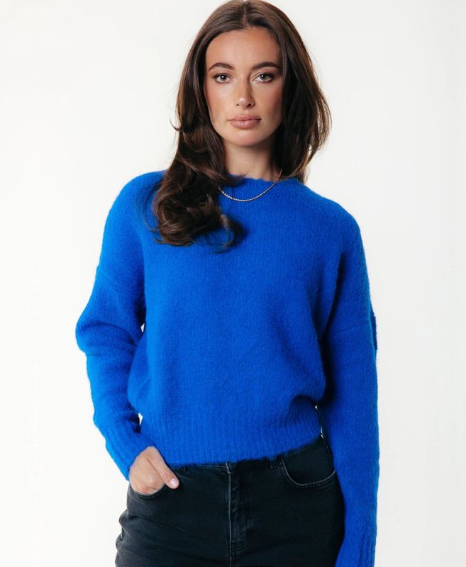 Colourful Rebel - Olivia - Sweater - Blauw