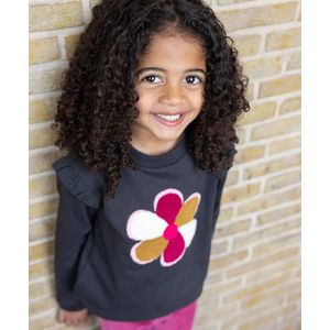 Jubel - Shine Bright - Sweater - Antracite - Voor Meisjes