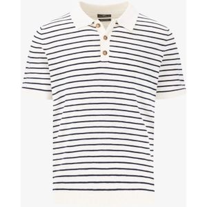 Fynch Hatton - 1503705 - Poloshirt - Katoen en Linnen - Korte Mouw