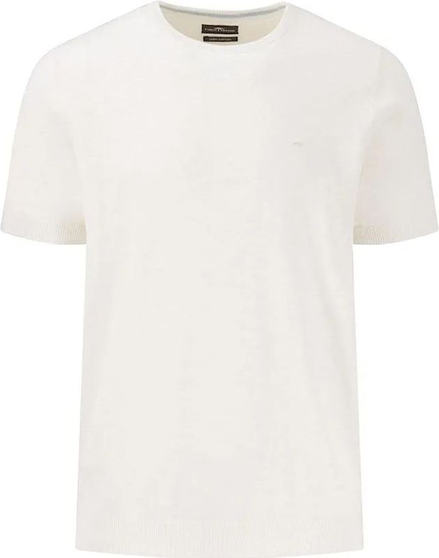 Fynch Hatton Cotton Linen Shortsleeve Trui