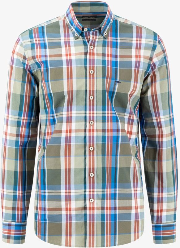 Fynch Hatton - 14078030 - Overhemd - Geruit - Lange Mouwen