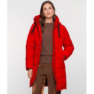 Geisha - Gewatteerde Jas - Rood - Dames