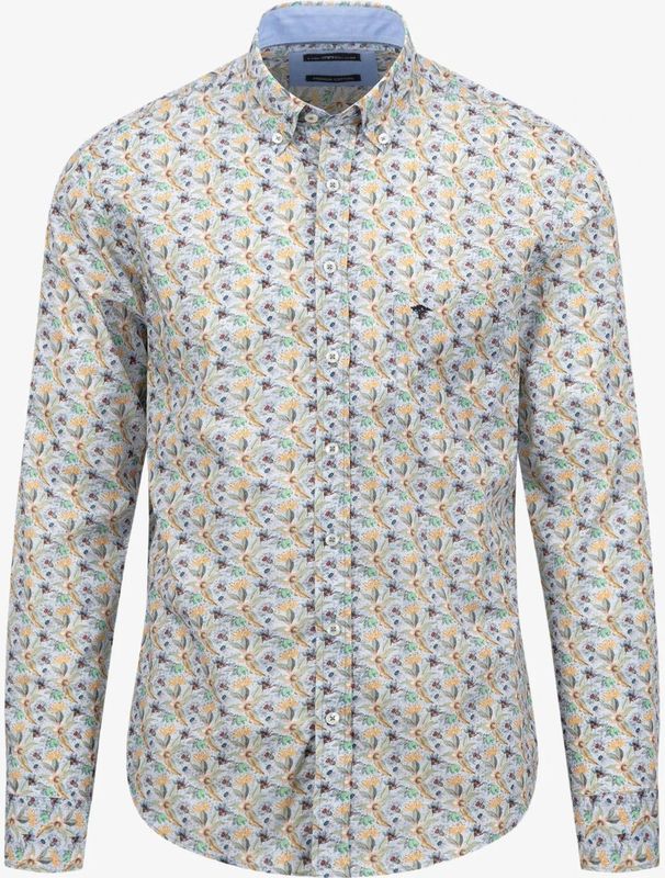 Fynch Hatton - 14095010 - Overhemd - Met Lange Mouwen - Bloemenpatroon