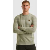 Gebreide pullover met ribboorden