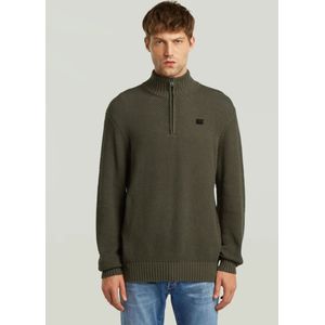 G-Star Half Zip Trui Honey Comb