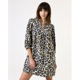 Garcia - H50081 - Jurk - Dierenprint - 3/4 Mouwen