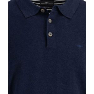 Fynch-Hatton - Poloshirt - Gebreide Look - Regular Fit - Katoen