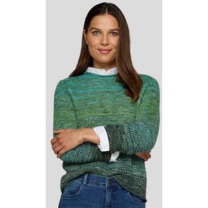 Rabe - Gebreide Trui - Turquoise - Met Verloop