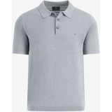FYNCH-HATTON - Poloshirt - Lichtgrijs - Met Geborduurd Logo
