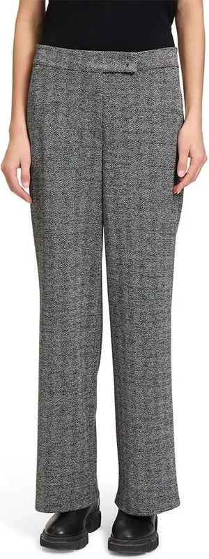 Betty & Co - Stoffen Broek - Zwart - Dames - Met Lurexdraad