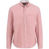 Fynch-Hatton - Overhemd - Rood - Washed Oxford Regular Fit