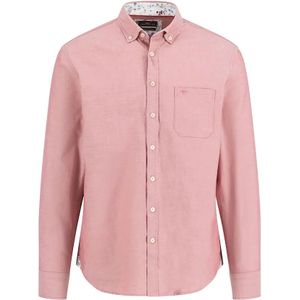 Fynch-Hatton - Overhemd - Rood - Washed Oxford Regular Fit