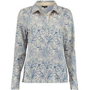 Bloomings - Polo SLT14-8832 - Poloshirt - Met Bloemenpatroon