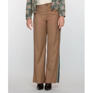 Geisha - Pantalon Pinstripe Tape - Zand