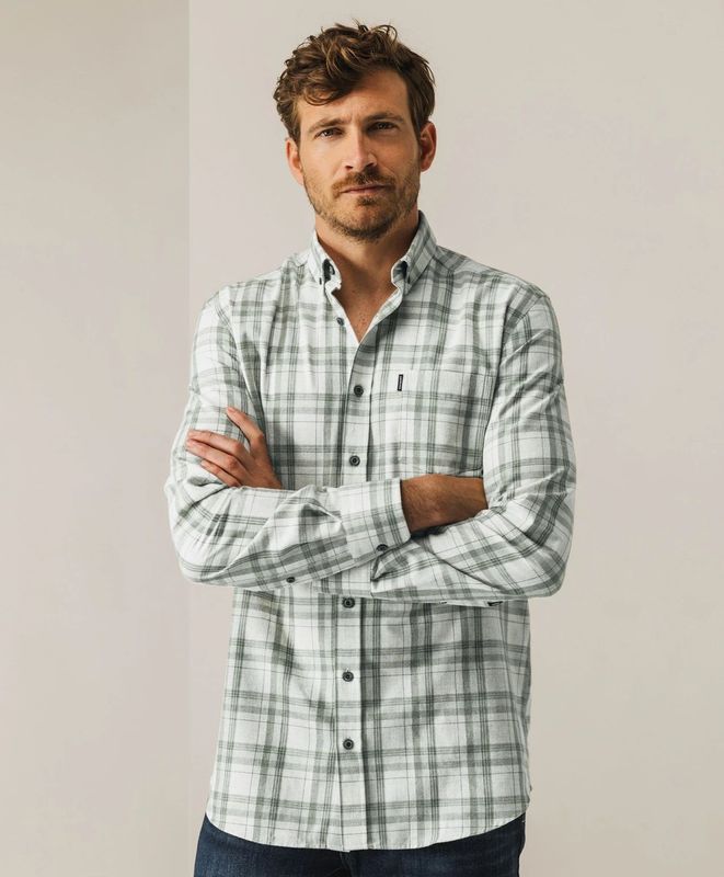 State of Art - Regular Fit - Casual Overhemd - Groen