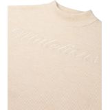 Malelions - Women Embroidered Knit Sweater - Beige - Sweater