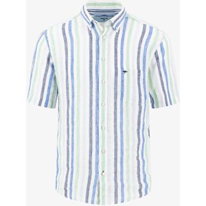 Fynch Hatton - Kleurrijke Linnen Strepen - Overhemd - Lange Mouwen