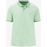 Shirt - Effen - Poloshirt - Katoen - Normale Pasvorm - Kwartmouw