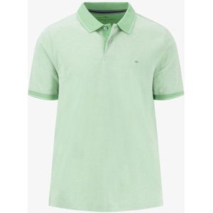 Shirt - Effen - Poloshirt - Katoen - Normale Pasvorm - Kwartmouw