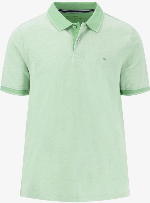 Shirt - Effen - Poloshirt - Katoen - Normale Pasvorm - Kwartmouw