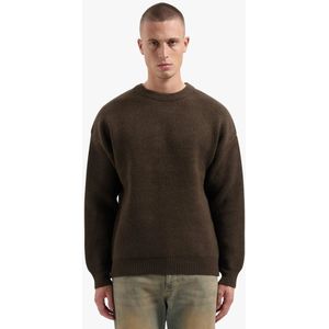 Croyez Gallery Knit Sweater - Brown XXS