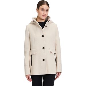 GIL BRET - Tussenmantel - Lichtbeige - Korte Pasvorm