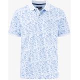 Fynch Hatton Sunfaded Aop Korte Mouw Poloshirt