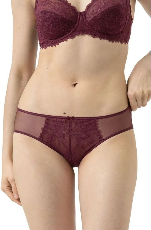 Mey - Fabulous - Broekje - Mauve - Mid Waist - Effen Motief
