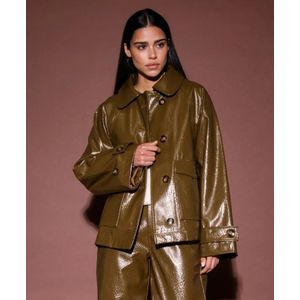 Amaya Amsterdam - Jeany Jas - Groen - Jassen