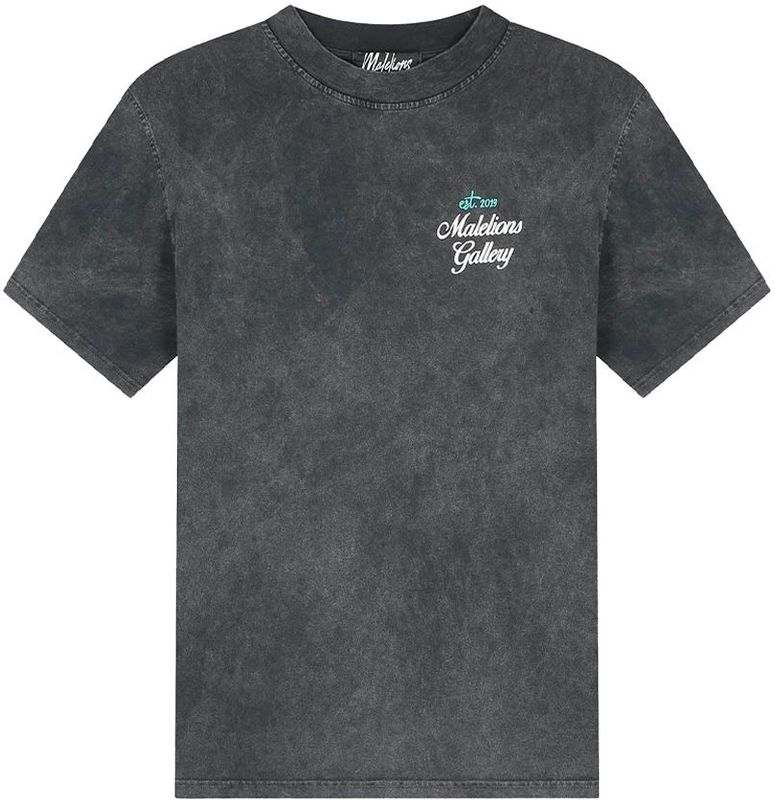 Malelions Gallery T-Shirt - Acid Wash XXS