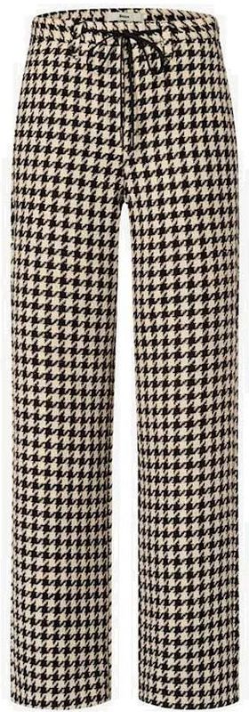 Brax - MAINE - Damesbroek - Katoenmix - Brede Pijpen - All-over Look