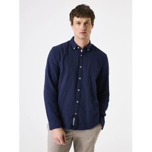 GARCIA - Overhemd - Blauw - Lange Mouw