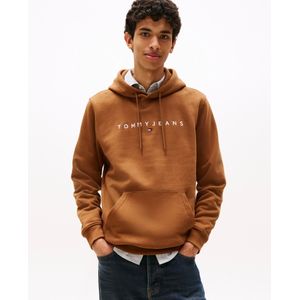 Tommy Jeans - Linear Logo - Hoodie - Katoenmix - Normale Pasvorm