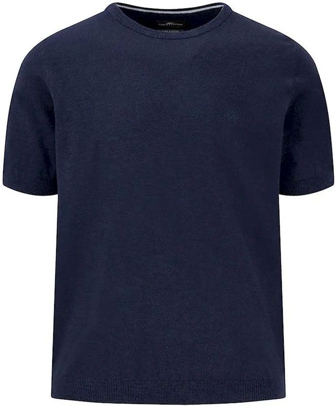 Fynch Hatton - Katoen Linnen Korte Mouw Pullover - Zomertrui