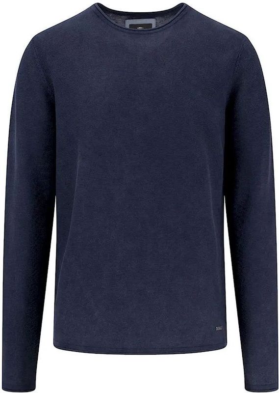 Fynch-Hatton - Trui - Marine - Effen