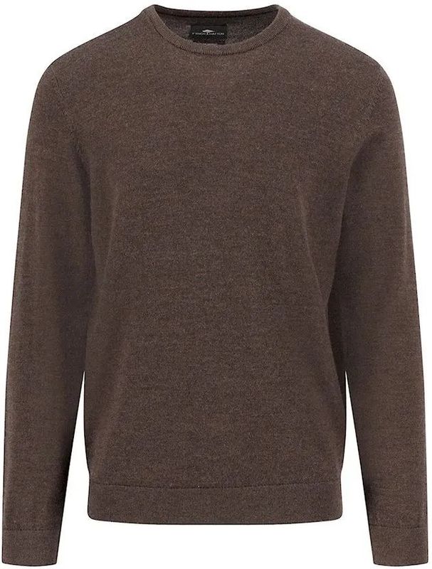 Fynch Hatton - 1509715 - Wollen Trui - Ronde Hals