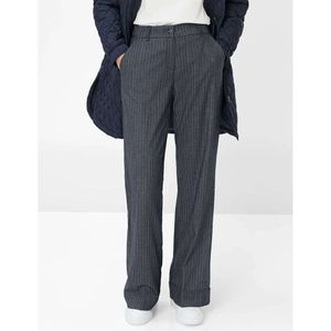 Brax - Style MAINE - Palazzobroek - Donkerblauw - Wide Leg