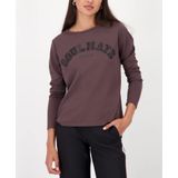 monari Sweatshirt  donkerbruin / zwart