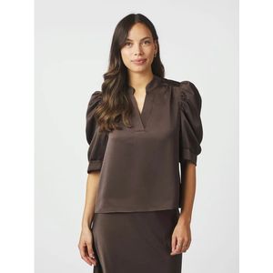 Neo Noir Blouse Roella Heavy Sateen