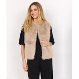 Soyaconcept - SC-NAIDA - Gilet - Beige - Mouwloos - 100% Polyester
