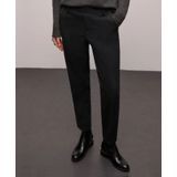 Street One Dames Chino met banddetail in Zwart, in size: 36