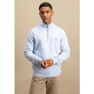 Fynch Hatton - Superfine - Half Rits Trui - Katoen