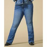 Carwilly - High Waist Flared Fit - Jeans - Plus Size