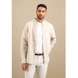 Fynch-Hatton - Overhemd - Lichtblauw - 100% Premium Linnen