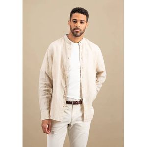 Fynch-Hatton - Overhemd - Lichtblauw - 100% Premium Linnen